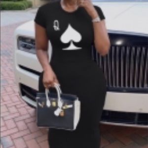 Plus size Queen of hearts dress